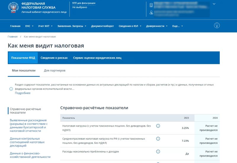 Как видит меня налоговая